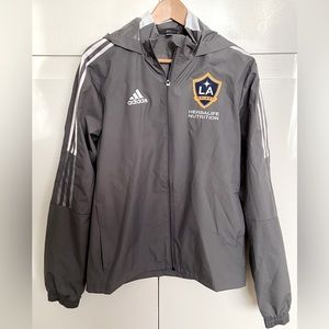 LA Galaxy Adidas Windbreaker Jacket